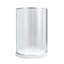 Ensemble de douche en coin en nickel satiné avec porte coulissante en verre givré et base de douche Breez L 40 po x l 40 po x H 77 po (murs non inclus)-232997564-138093233
