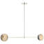 Kelly Wearstler Melange 63" Linear Pendant with Alabaster-369302836