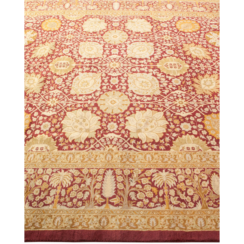 Classic One-of-a-Kind 6' 2" x 9' 0" Hand Knotted Area Rug