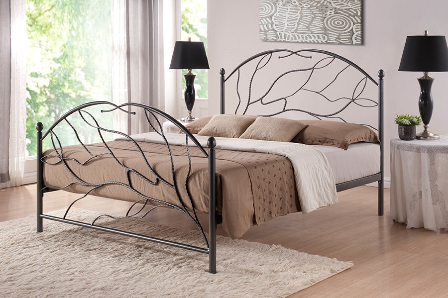 Wildon Home® Sotiraq Metal Open-Frame Bed | Wayfair