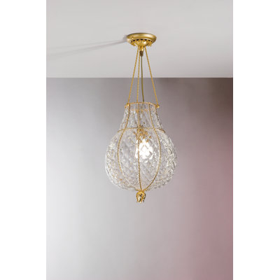Odalisca 1 - Light Gold Unique/Statement Pendant