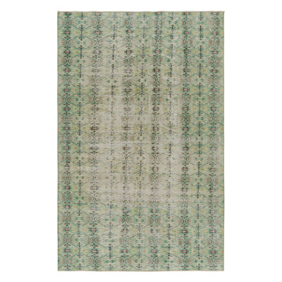 One-of-a-Kind 6' X 9'2" Hand Knotted Area Rug