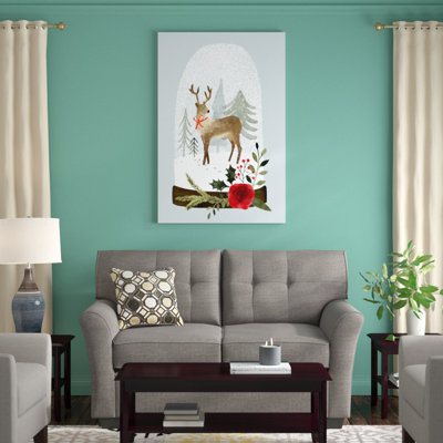 Snow Globe Village III by Victoria Barnes - Graphic Art Print