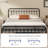 Hidalgo Metal Platform Bed-118303750-118303756