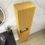 Armoire de rangement murale de 59 po de hauteur avec portes et tablettes