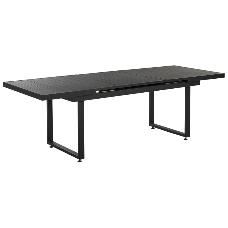 Kylynne 8 - Person Patio Dining Set with Extendable Rectangular Table , Cushions Included