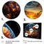 Ville de fleurs, paysages fantastiques sur toile-1191679830-1164160514