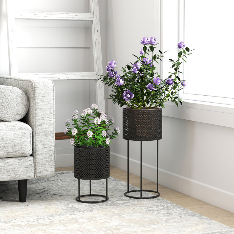 Metal Pot Planter