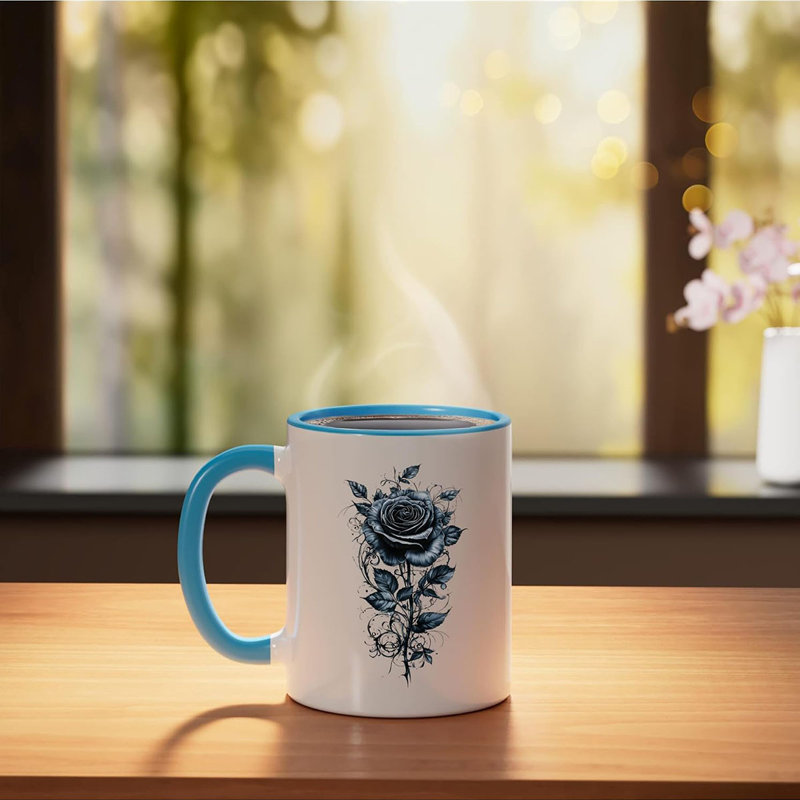 Ceramic Coffee Mug, Blue