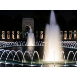 World War Two Memorial In DC Print by Steven Heap