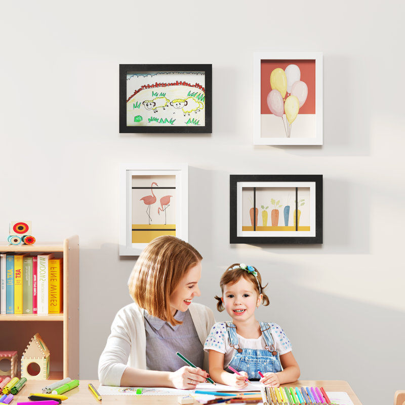 Muallaly Picture Frame, Black