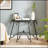 Stylish Tempered Glass Surface Console Table With Sturdy Construction For Modern Living Rooms And Offices