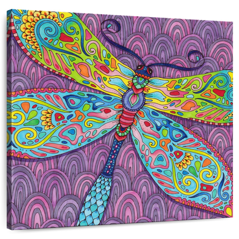 Brampt Winged Things, couleur I, H 16 po x l 16 po