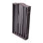 Barrière autoportante pliante pour animaux en brun foncé - pour les portes gardant votre maison propre et sécuritaire pour les animaux de compagnie