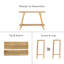 Console en bois de manguier Hemsworth