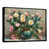 Toile avec cadre flottant noir