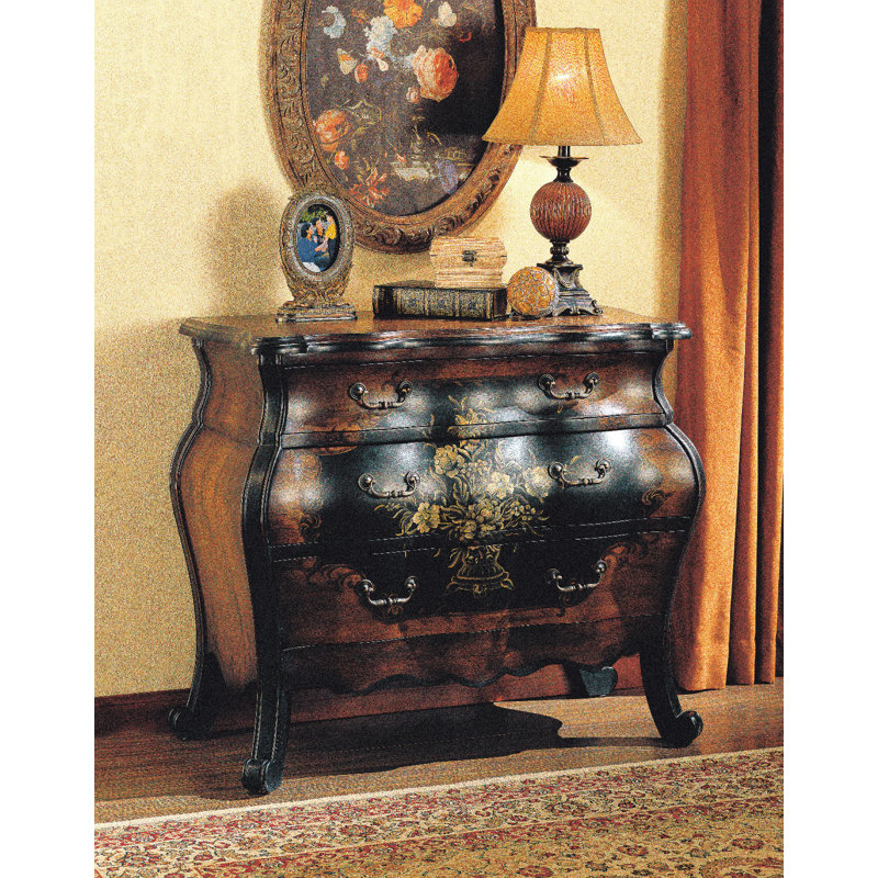 Commode décorative 3 tiroirs Ragsdale Bombay