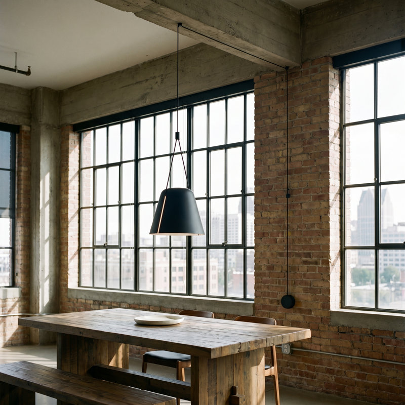 Attic 1 - Light Pendant, Black