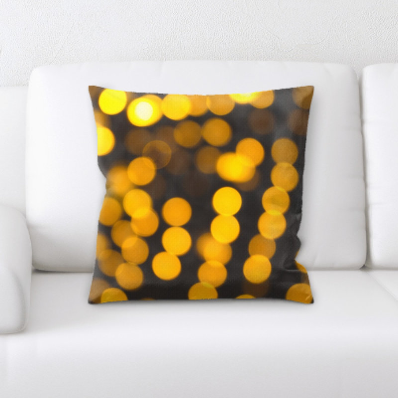 Coussin décoratif flou