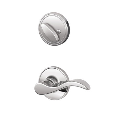 Seville Single Cylinder Interior Lever Set (Exterior Portion Sold Separately)