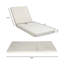 Ensemble de chaise longue inclinable réglable avec coussin-1045841527