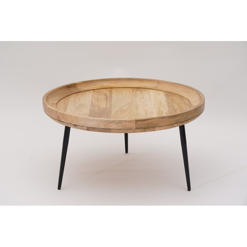 Sitkin Round Coffee Table Large, 38cm H x 75cm L x 75cm W