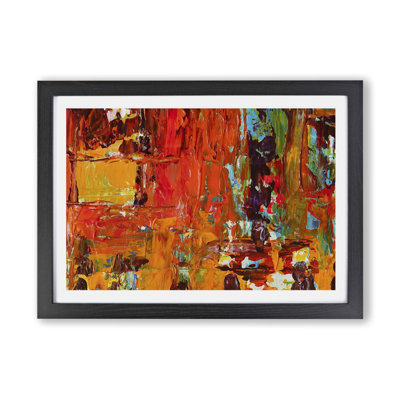 Abstract Art Paitning by S.Johnson - Framed Print