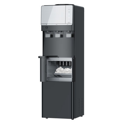 IKT Freestanding Top Loading Water Dispenser with Ice Maker 27 lbs. Daily Capacity