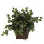 17'' Faux Ivy Plant in Wood Planter