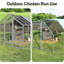 Boîte de nidification de poulet en bois double couche à 6 cellules avec perchoir, protection contre la chute des œufs