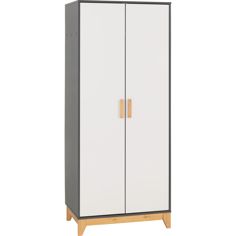 Lanoka 2 Door Manufactured Wood Wardrobe