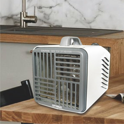 Mini Compact Utility Heater With Thermostat