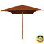 Aydin 200 cm W X 300 cm D Rectangular Market Parasol with Pulley Lift-729053632