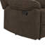 Fauteuil inclinable manuel avec accoudoirs rembourrés Devonaire