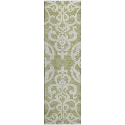 Premium Machine Washable Prisco Aloe Rug