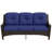 Wicker Outdoor Patio Sofa with Cushion-82691836