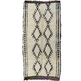 One-of-a-Kind Runner 3'5" X 7'10" Hand Knotted Area Rug
