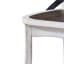 Ensemble de 2 chaises de salle à manger de style rustique moderne avec design rétro en X