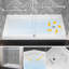 Base de douche en acrylique l 60 po x P 32 po avec seuil simple pour installation en alcôve avec drain à droite-104621388