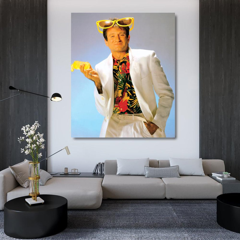 Robin Williams, 43" H x 36" W