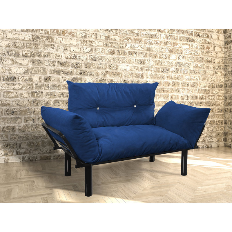 Causeuse Ada, bleu, Bleu