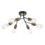 Raegina Glass Semi Flush Mount