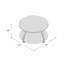 Table basse avec rangement Weist