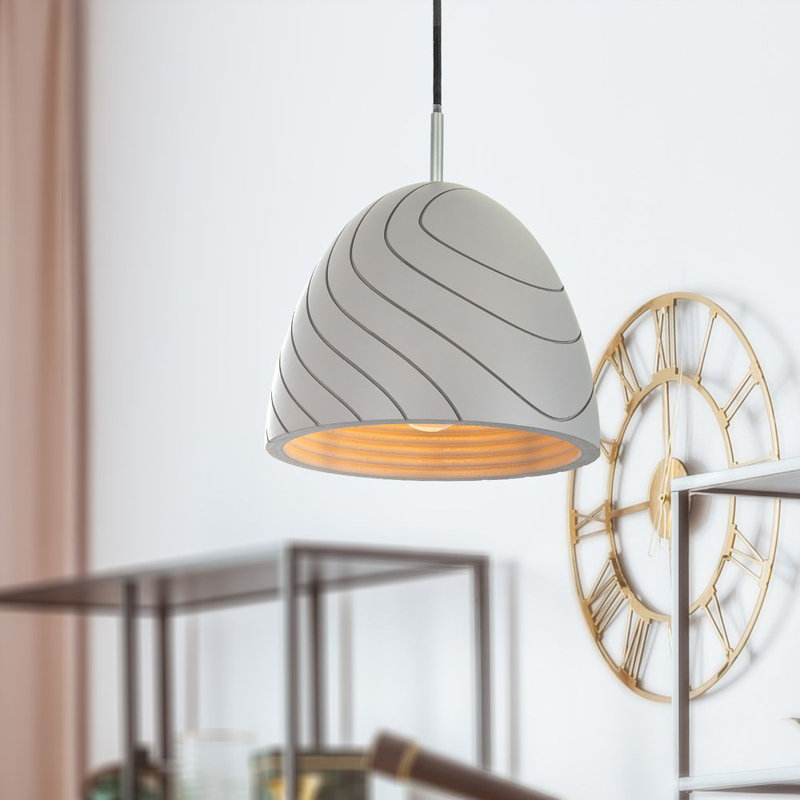 Sobieski 1 - Light Bell Pendant, Stone Grey, Black