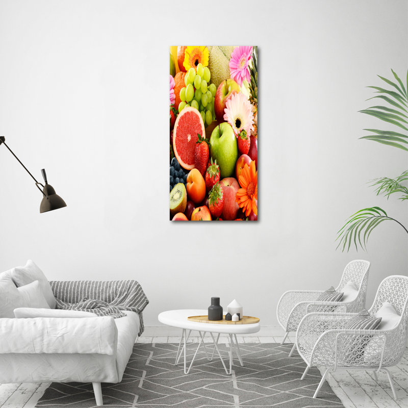 Hawaiian Flowers - Wrapped Canvas Print