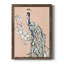 «Peacock in Gold IV», reproduction d'art sur toile simple-88378237-88378244