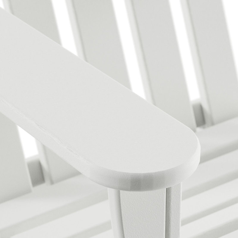 Chaise Adirondack pliante POLYWOOD Classic Adirondack, Blanc