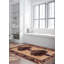 Tapis brun clair Rizbaft 2 pi 11 po x 4 pi 7 po