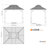 Tommy Bahama Cove 10' x 12' Outdoor Hardtop Gazebo Pavilion for Backyard or Patio, Heavy-Duty Galvanized Steel Double Roof Gazebo, Wood Grain Finish