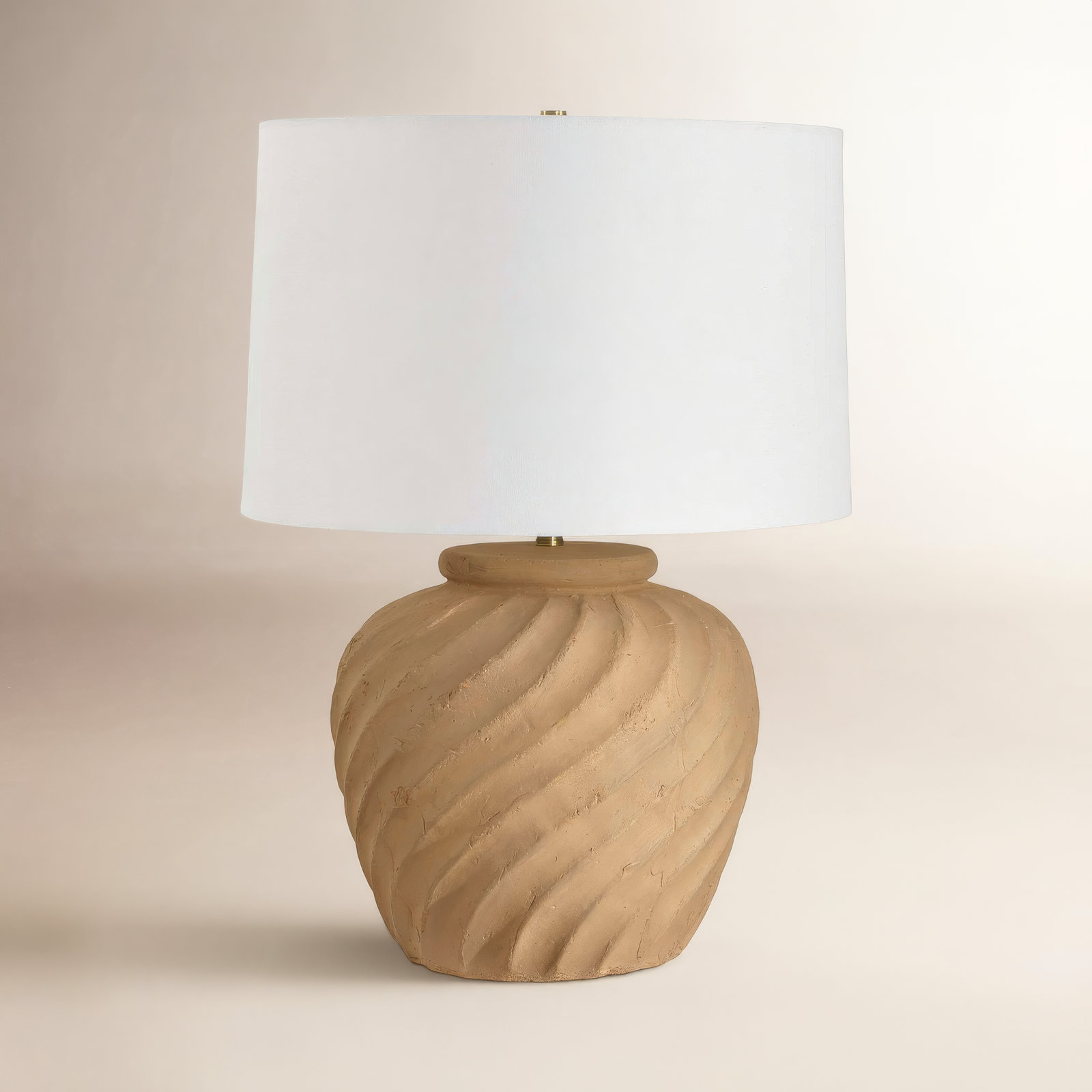 Terracotta Table Lamp